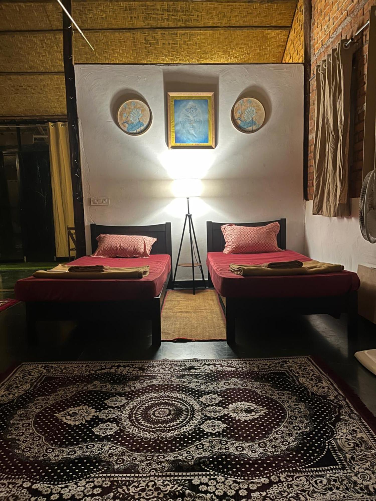 Satori Wellness Cottages I Yoga, Sauna, Ice Bath, Holistic Therapies & More Mandrem Luaran gambar