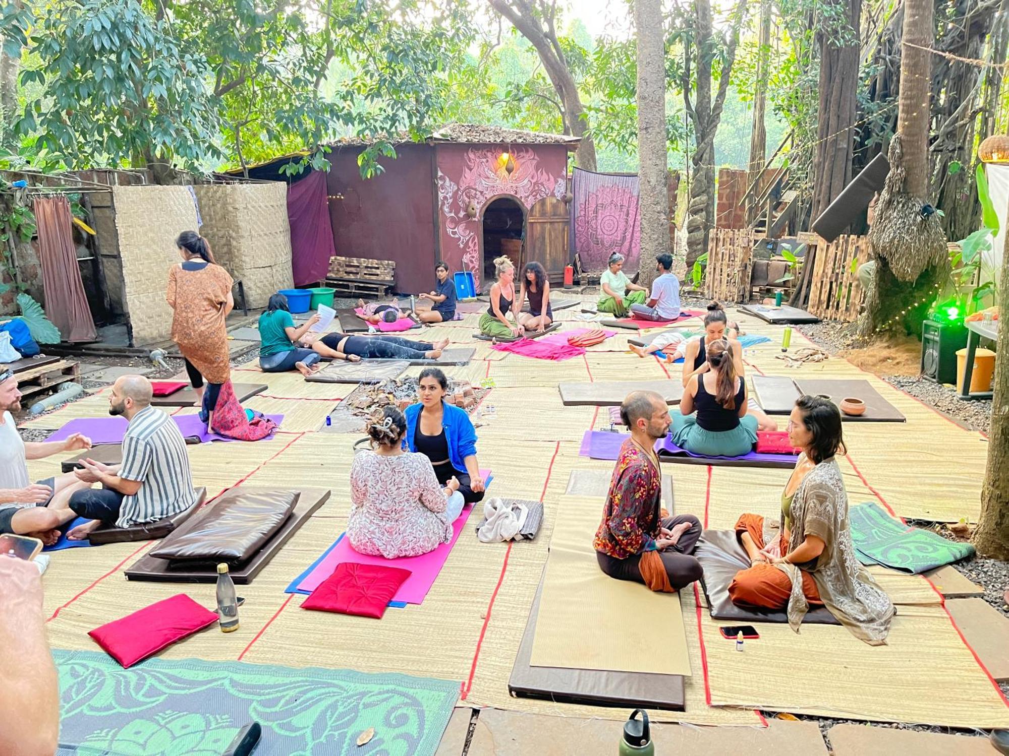 Satori Wellness Cottages I Yoga, Sauna, Ice Bath, Holistic Therapies & More Mandrem Luaran gambar