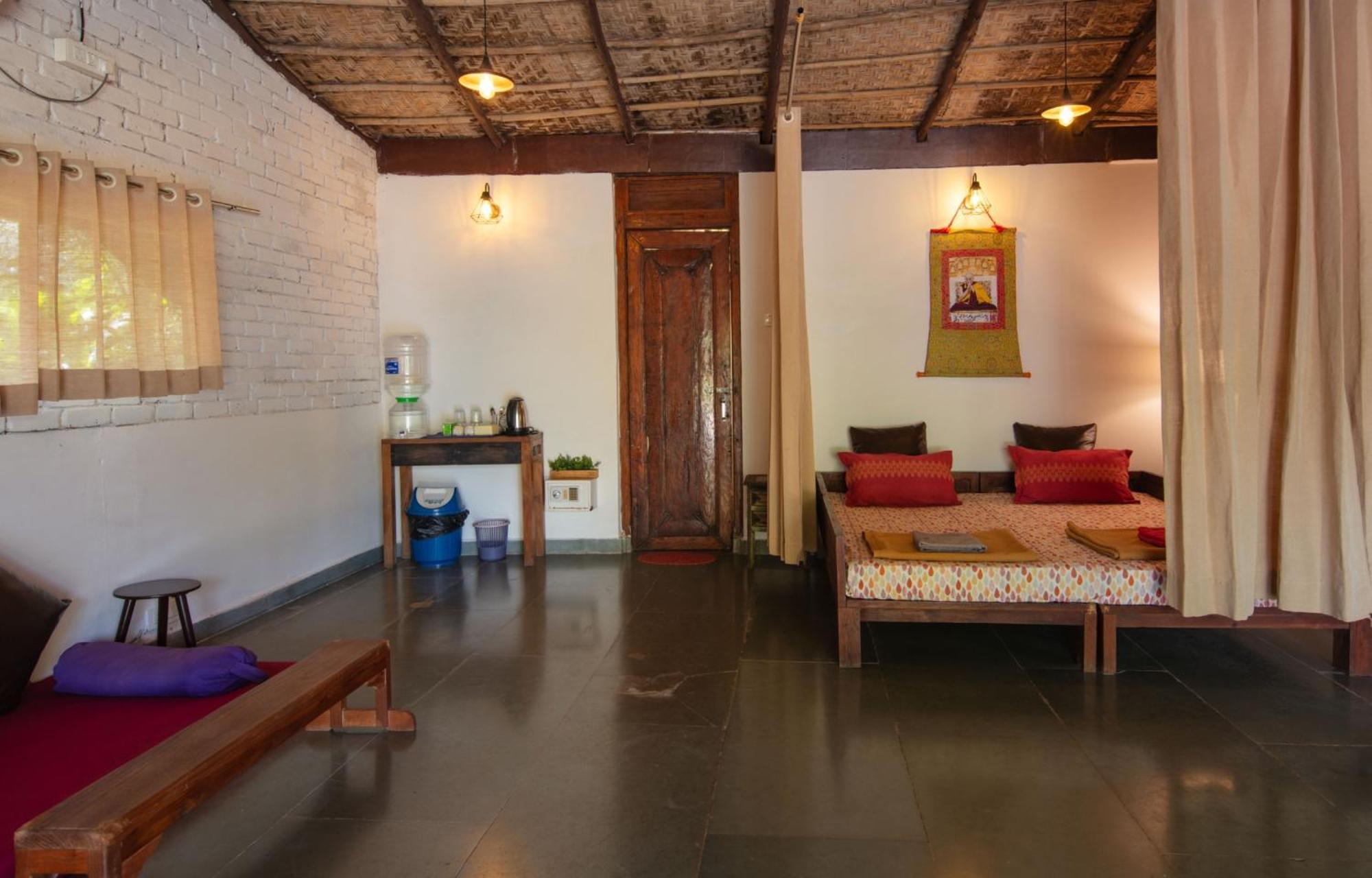 Satori Wellness Cottages I Yoga, Sauna, Ice Bath, Holistic Therapies & More Mandrem Luaran gambar